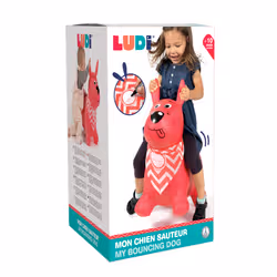 LUDI CHIEN SAUTEUR ROSE - Vue supplémentaire 2