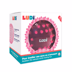 LUDI Balle Sensorielle - Rose - Vue supplémentaire 2