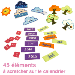 JBM Calendrier Basic - Rose
