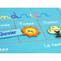 JBM Calendrier Basic - Bleu - Vue supplémentaire 7