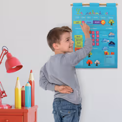 JBM Calendrier Basic - Bleu - Vue supplémentaire 8