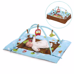 LUDI TAPIS D'EVEIL Chouette Bleu - Vue supplémentaire 3