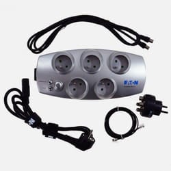 Eaton Protection Box 5 Tel + TV Module protection Argent 5 sortie(s) CA 220 V