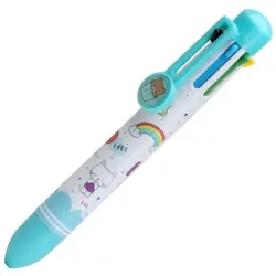 CMP IBERICA EC3225-1 stylo à bille Couleurs assorties, Bleu, Vert, Rose, Violet, Rouge, Jaune Stylo à bille rétractable avec clip 30 pièce(s)