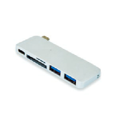 Port Designs 900125 hub & concentrateur USB 3.2 Gen 1 (3.1 Gen 1) Type-C