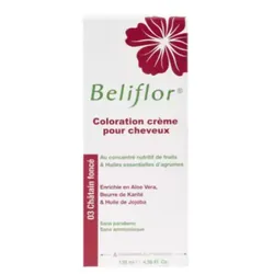 Coloration Crème n° 03 Châtain foncé - Beliflor