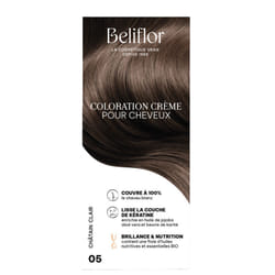 Coloration Crème n° 05 Châtain Clair - Beliflor