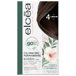 Elcéa Coloration Experte Permanente - Coloration : 4 Châtain