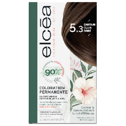 Elcéa Coloration Experte Permanente - Coloration : 5.3 Châtain Clair Doré