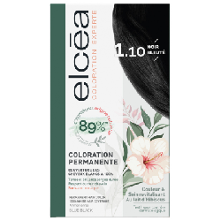 Elcéa Coloration Experte Permanente - Coloration : 1.10 Noir Bleuté