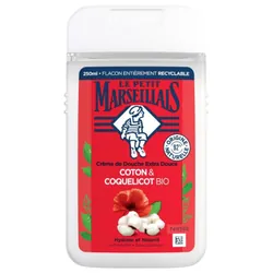 Le Petit Marseillais Crème de Douche Extra Douce Coton & Coquelicot Bio 250 ml