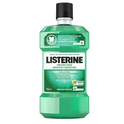 Listerine Bain de Bouche Protection Dents et Gencives Menthe Fraîche 500 ml