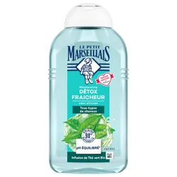 Le Petit Marseillais Shampoing Détox Fraîcheur Infusion de Thé Vert Bio 250 ml