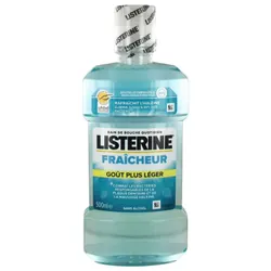 Bain De Bouche Fraîcheur Sans Alcool Menthe Douce 500ml Listerine