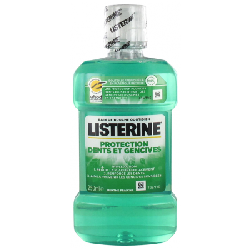Listerine Bain de Bouche Protection Dents et Gencives Menthe Fraîche 250 ml