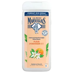 Le Petit Marseillais Crème de Douche Extra Douce Fleur d'Oranger Bio 650 ml