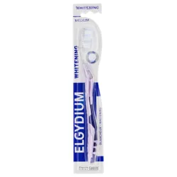 Elgydium Whitening Brosse à Dents Blancheur Medium - Couleur : Mauve