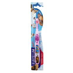 Elgydium Kids Brosse à Dents 2-6 Ans l'Âge de Glace - Couleur : Bleu