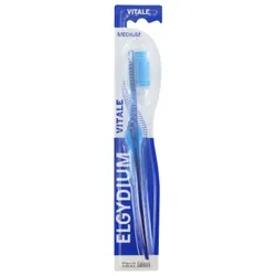 Elgydium Vitale Brosse à Dents Medium - Couleur : Bleu