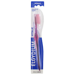 Elgydium Vitale Brosse à Dents Souple - Couleur : Rose