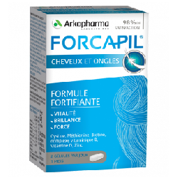 FORCAPIL Cheveux et Ongles 180 GÉLULES