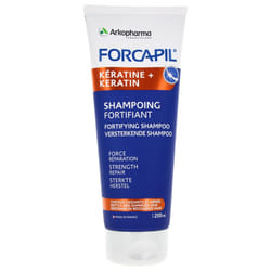 Shampooing fortifiant kératine 200ml Forcapil Arkopharma