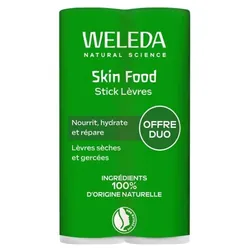 Weleda Skin Food Stick Lèvres Lot de 2 x 4,8 g