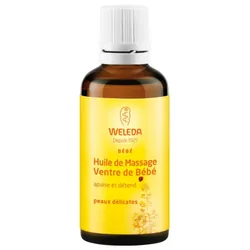 Weleda Huile de Massage Ventre de Bébé 50 ml