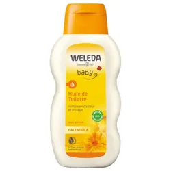 Weleda Calendula Huile de Toilette Bébé Enfant 200 ml