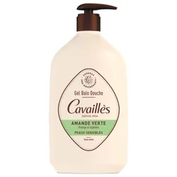 Cavaillès Gel Bain Douche Peaux Sensibles Amande Verte 1 L