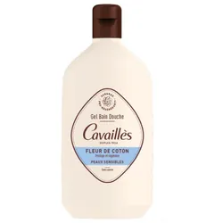 Cavaillès Gel Bain Douche Peaux Sensibles Fleur de Coton 400 ml