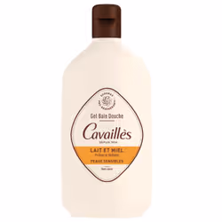 Cavaillès Gel Bain Douche Peaux Sensibles Lait et Miel 400 ml
