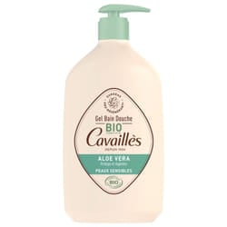 Gel Bain et Douche Aloe Vera Bio 1L Peaux sensibles Rogé Cavaillès