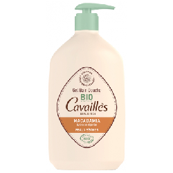 Gel Bain et Douche Huile de Macadamia Bio 1L Peaux sèches Rogé Cavaillès