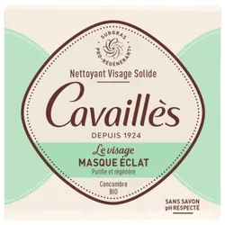 Cavaillès Nettoyant Visage Solide Masque Éclat 70 g