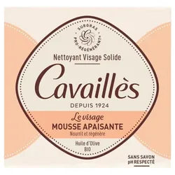 Cavaillès Nettoyant Visage Solide Mousse Apaisante 70 g