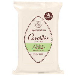 Rogé Cavaillès Lingettes Intimes Hydratant 15 lingettes