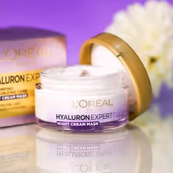 L'OREAL PARIS HYALURON EXPERT SOIN NUIT CREME MASQUE REPULPANT HYDRATANT 50ml - Vue supplémentaire 2
