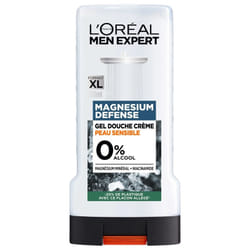 L'Oréal Paris Men Expert Magnesium Defense Gel Douche Crème Peau Sensible 300 ml