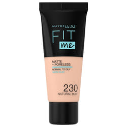 Maybelline New York Fit Me ! Fond de Teint Fluide Matte + Poreless 30 ml - Teinte : 230 Beige Sable