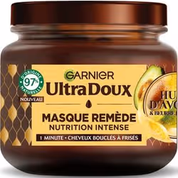 GARNIER Ultra Doux Masque à l'Huile d'Avocat et Beurre de Karité - 320 ml - Vue supplémentaire 2