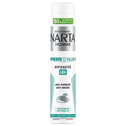 Narta Homme Déodorant Pierre d'Alun 48H Spray 200 ml