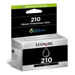 Lexmark 210 K cartouche d'encreOriginal Rendement standard Photo noire
