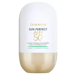 Lancaster Sun Perfect AIR Daily Invisible Fluid SPF50 Pore & Imperfections Liquide de protection solaire Visage 50 Adultes