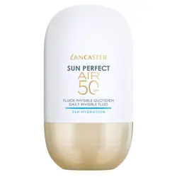 Lancaster Sun Perfect AIR Daily Invisible Fluid SPF50 24H Hydration Liquide de protection solaire Visage 50 Adultes
