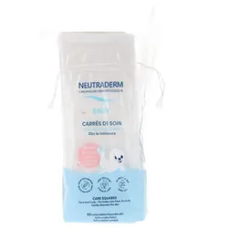 Neutraderm Baby Carrés de Soin Visage & Corps 100 Carrés