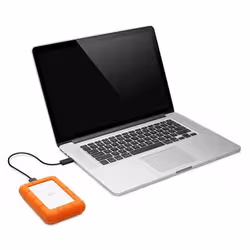 LaCie Rugged Mini disque dur externe 4000 Go Orange - Vue supplémentaire 3