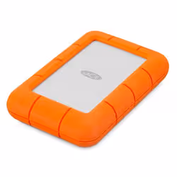 LaCie Rugged Mini disque dur externe 1000 Go Orange, Argent - Vue supplémentaire 2