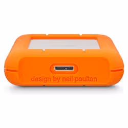 LaCie Rugged Mini disque dur externe 1000 Go Orange, Argent - Vue supplémentaire 3