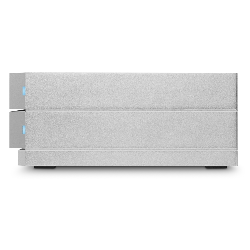 LaCie 2big Dock Thunderbolt 3 boîtier de disques 8 To Bureau Gris